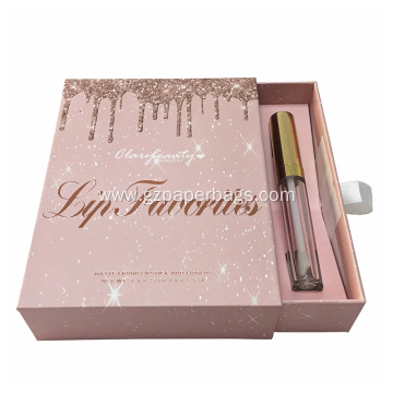 Custom Lip Gloss Cosmetic Packaging Boxes with Brand Logo